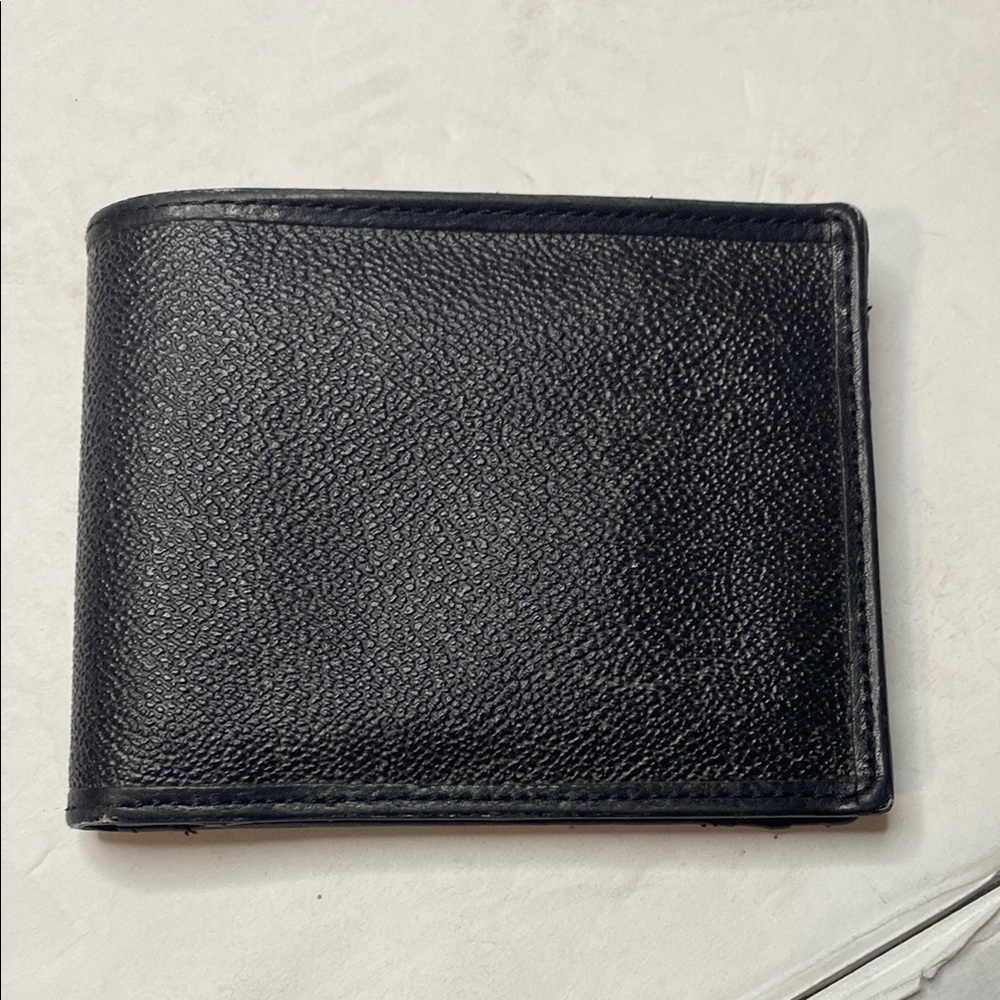 Etro Black Leather Wallet